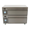 Adande Counter Fridge Freezer Double Drawer VCS2/CW - CU160  Adande   