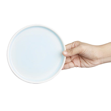 Olympia Fondant Plates Aqua 156mm (Pack of 6) - CU171 Plates Olympia