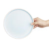 Olympia Fondant Plates Aqua 215mm (Pack of 6) - CU175 Plates Olympia