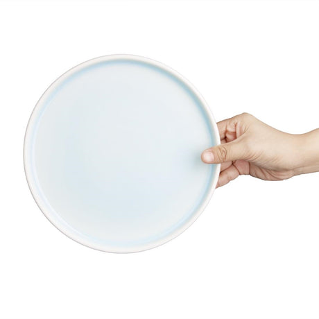 Olympia Fondant Plates Aqua 215mm (Pack of 6) - CU175 Plates Olympia