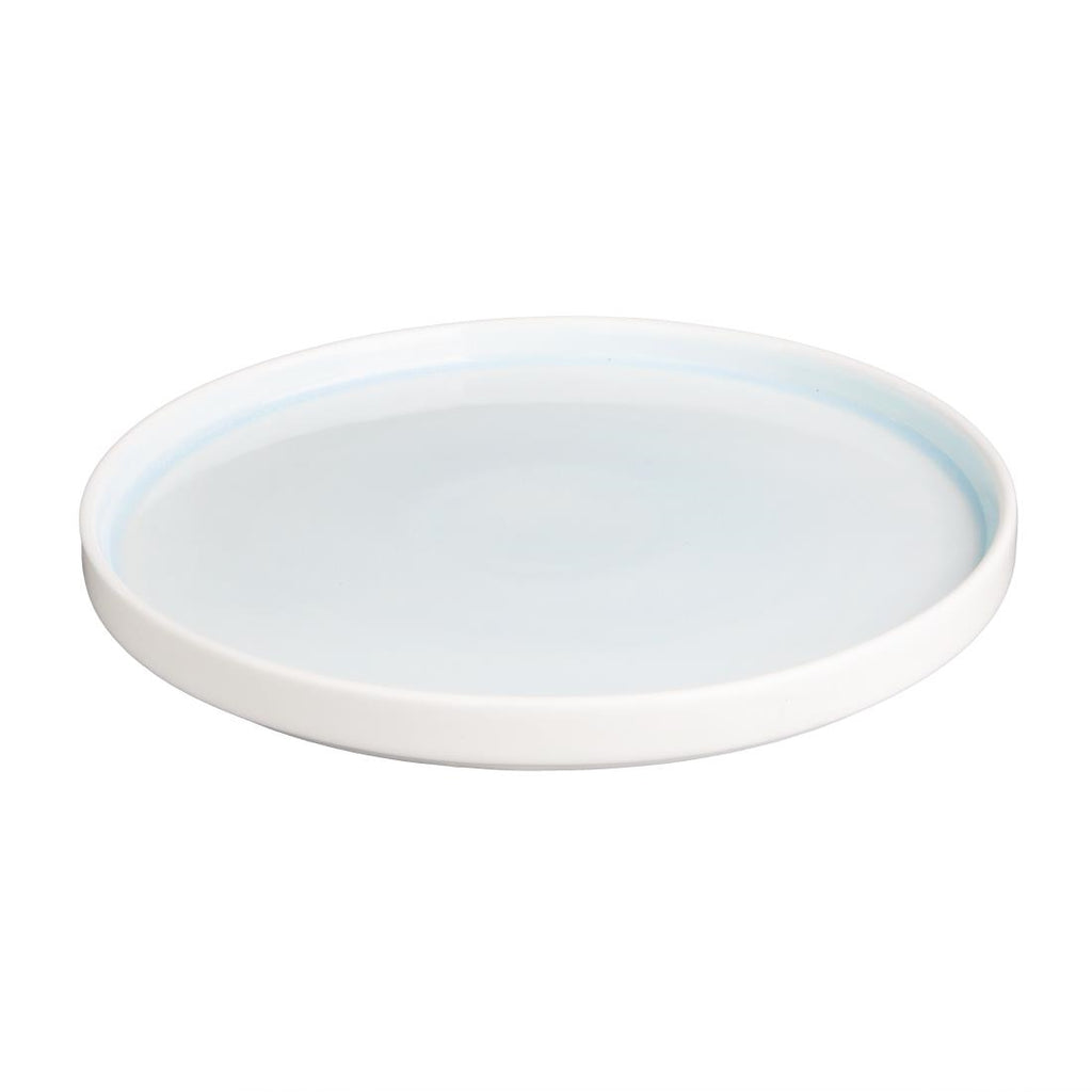 Olympia Fondant Plates Aqua 270mm (Pack of 4) - CU176 Plates Olympia