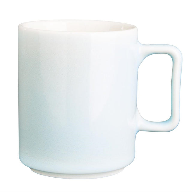 Olympia Fondant Mugs Aqua 340ml (Pack of 6) - CU178 Olympia Designs Olympia   