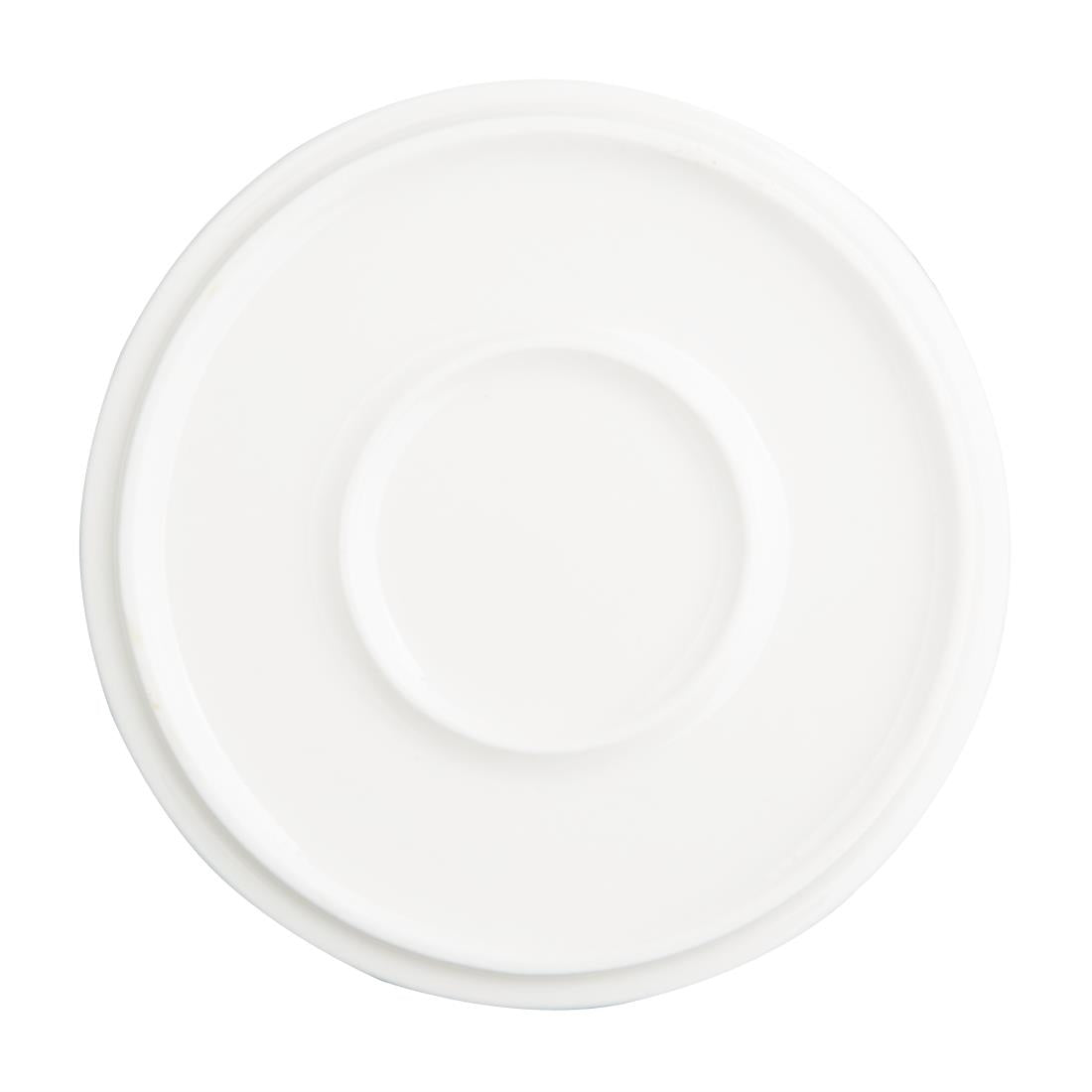 Olympia Fondant Saucers Aqua 136mm (Pack of 6) - CU185 Olympia Designs Olympia   