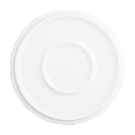 Olympia Fondant Saucers Aqua 136mm (Pack of 6) - CU185 Olympia Designs Olympia   
