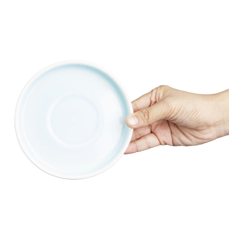 Olympia Fondant Saucers Aqua 136mm (Pack of 6) - CU185 Olympia Designs Olympia   
