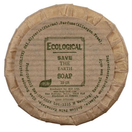 Hotel Complimentary Ecological Pleated Soap 15g (Pack of 100) - CU217  Hotel Complimentary   