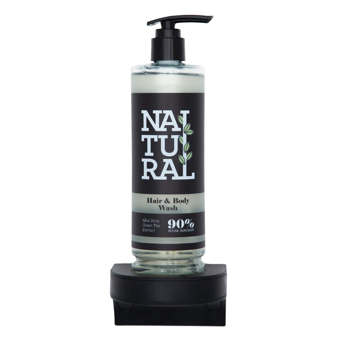 Hotel Complimentary 90% Natural Range Single Magnetic Wall Bracket 400ml - CU226  Taylor of London   