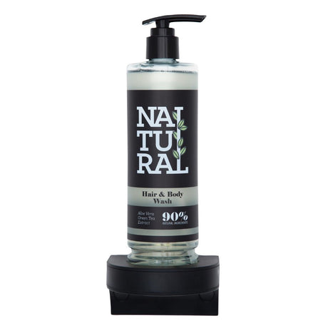 Hotel Complimentary 90% Natural Range Single Magnetic Wall Bracket 400ml - CU226  Taylor of London   