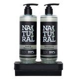 Hotel Complimentary 90% Natural Range Double Magnetic Wall Bracket for 400ml - CU227  Taylor of London   