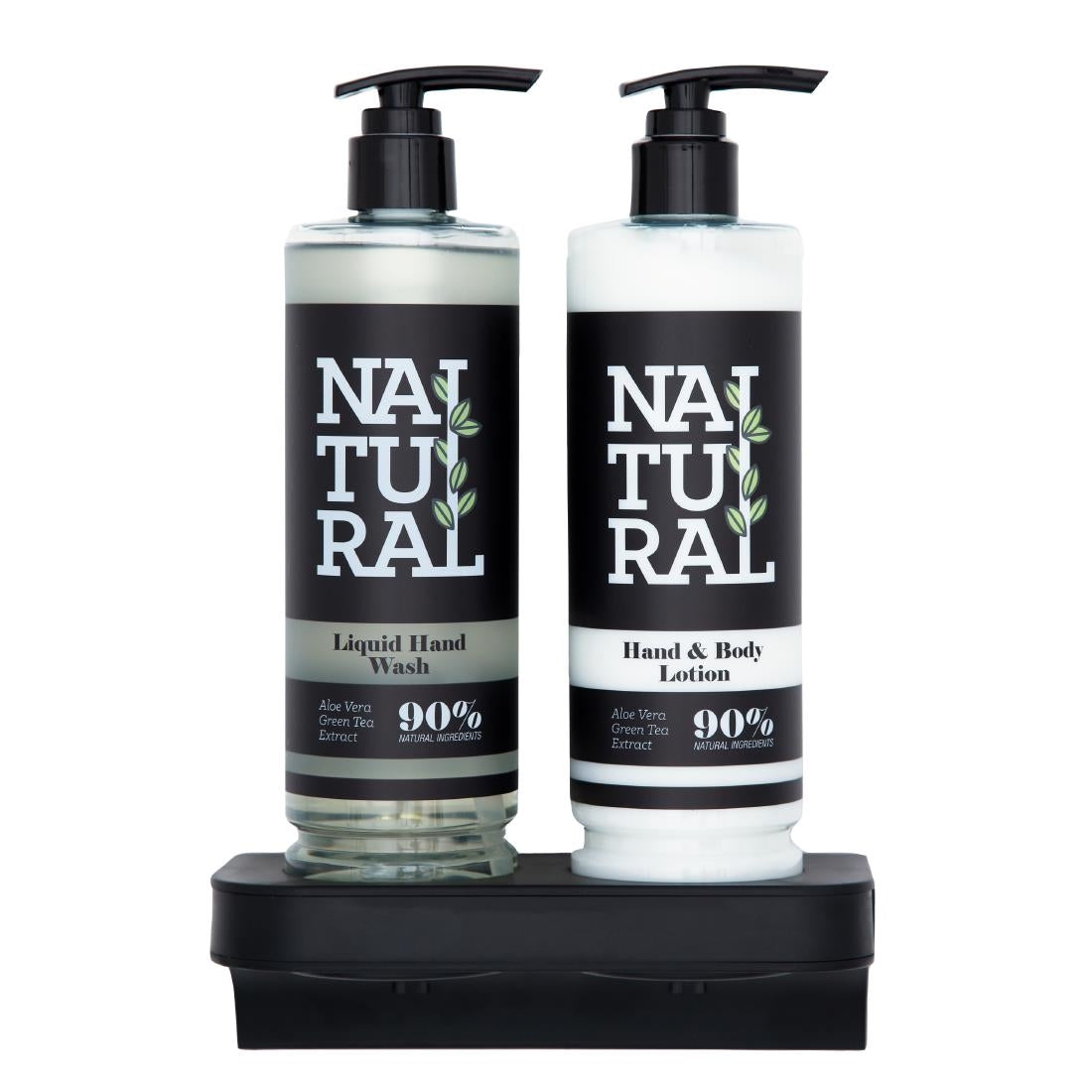 Hotel Complimentary 90% Natural Range Double Magnetic Wall Bracket for 400ml - CU227  Taylor of London   