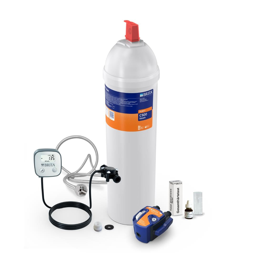 BRITA Purity C Steam Starter Kit C500 With Flow Meter - CU282  Brita   