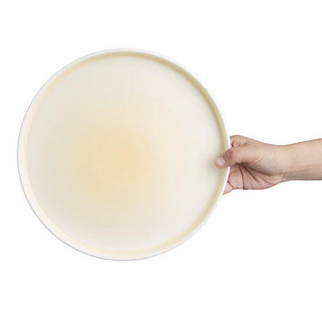 Olympia Fondant Plates Lemon 270mm (Pack of 4) - CU416 Plates Olympia