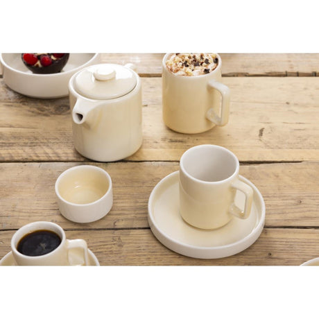 Olympia Fondant Bowls Lemon 154mm (Pack of 6) - CU410 Bowls Olympia