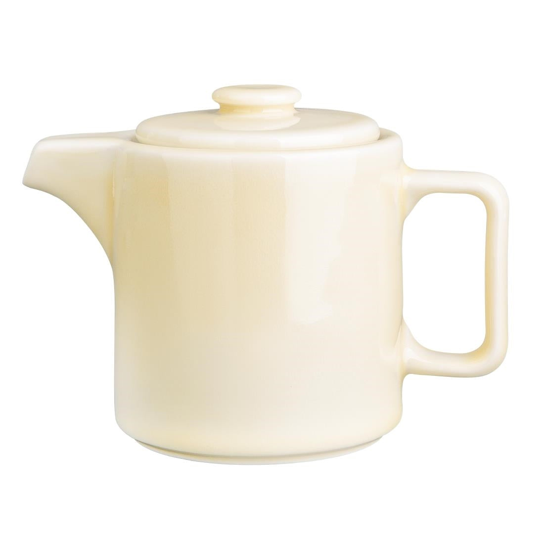 Olympia Fondant Tea Pots Lemon 450ml (Pack of 2) - CU421 Olympia Designs Olympia   