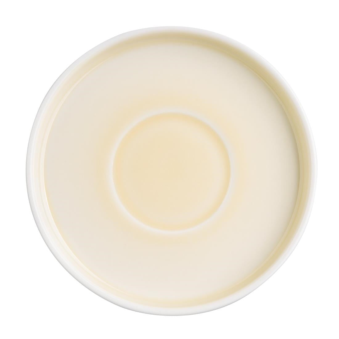 Olympia Fondant Saucers Lemon 155mm (Pack of 6) - CU427 Olympia Designs Olympia   
