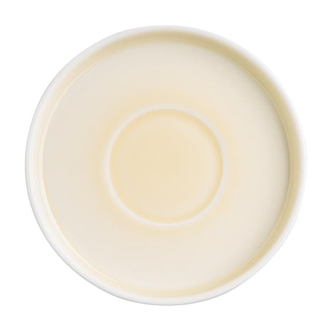 Olympia Fondant Saucers Lemon 155mm (Pack of 6) - CU427 Olympia Designs Olympia   