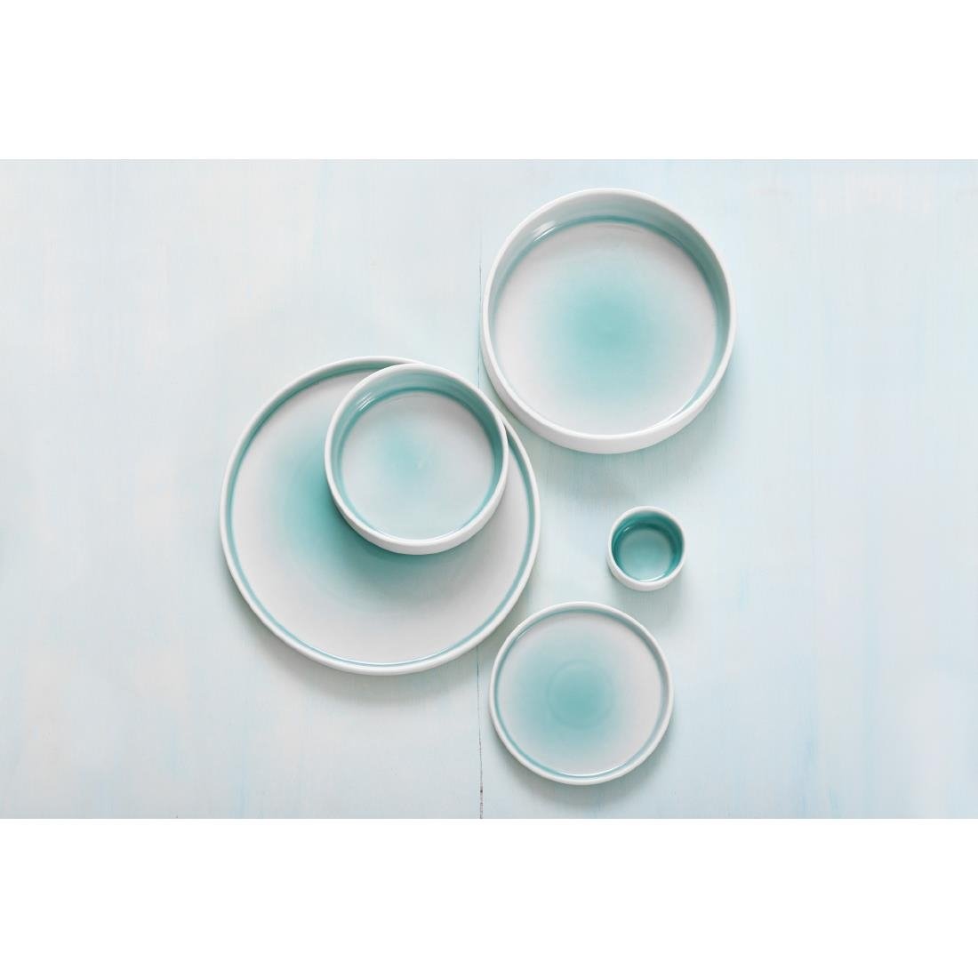 Olympia Fondant Plates Mint 270mm (Pack of 4) - CU434 Plates Olympia