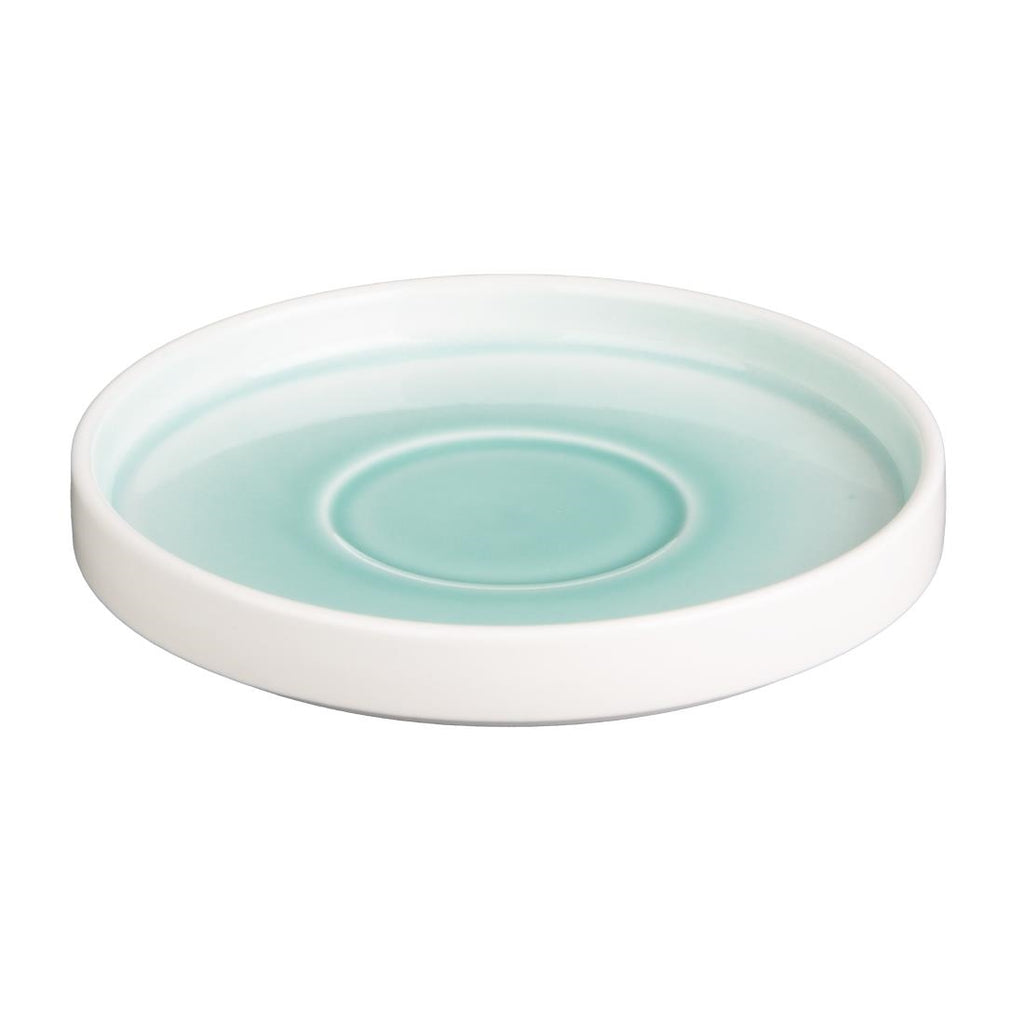 Olympia Fondant Saucers Mint 155mm (Pack of 6) - CU445 Olympia Designs Olympia   