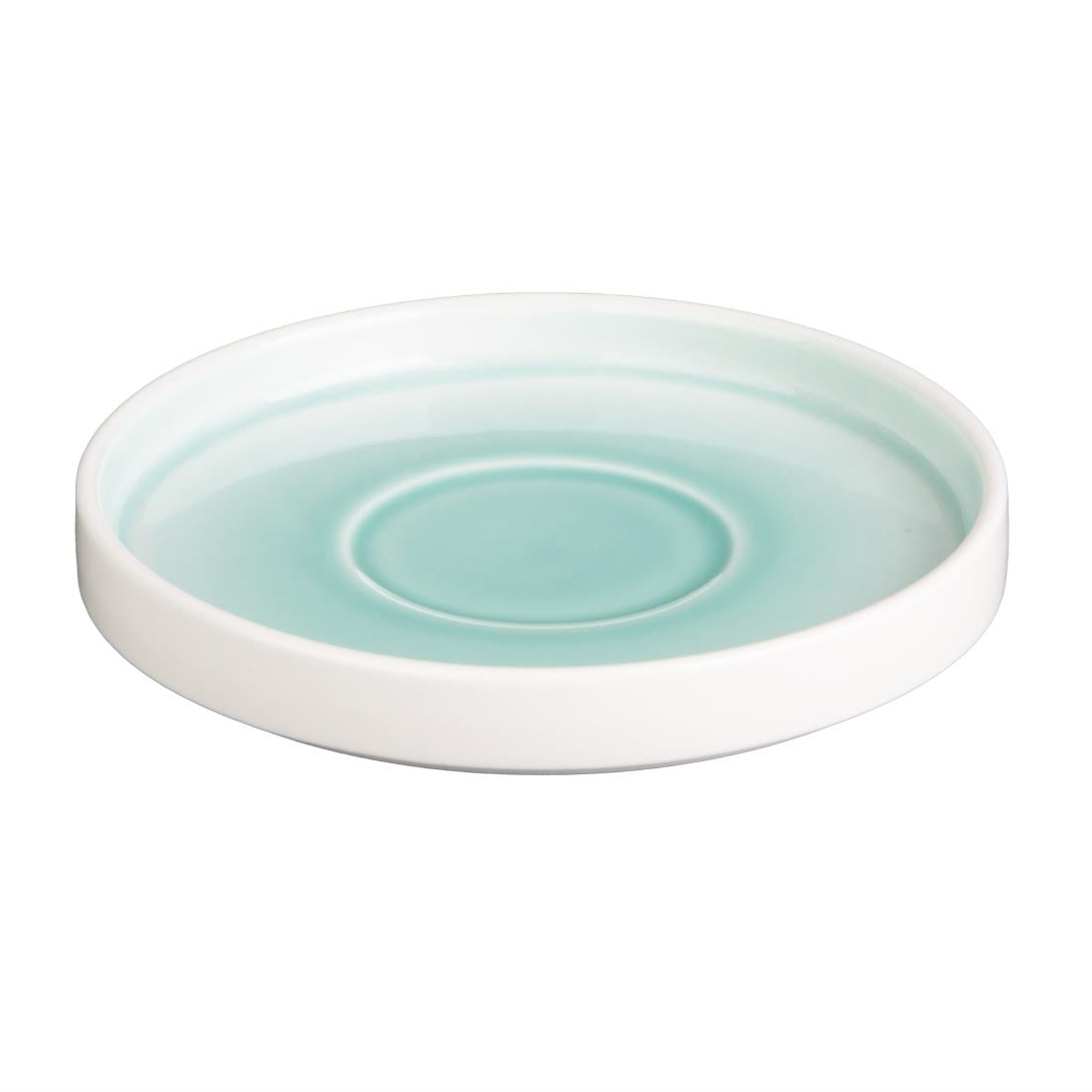 Olympia Fondant Saucers Mint 155mm (Pack of 6) - CU445 Olympia Designs Olympia   