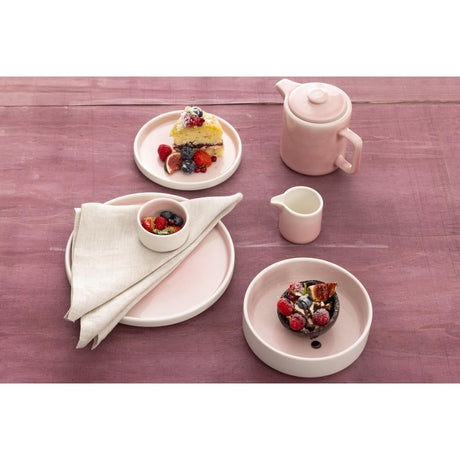 Olympia Fondant Plates Pink 270mm (Pack of 4) - CU452 Plates Olympia