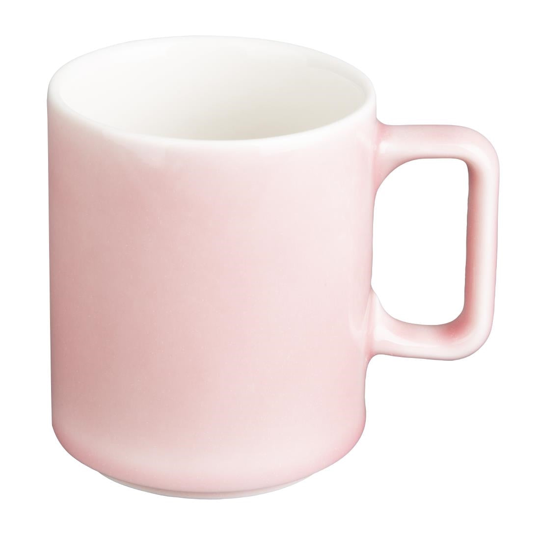 Olympia Fondant Mugs Pink 340ml (Pack of 6) - CU454 Olympia Designs Olympia   