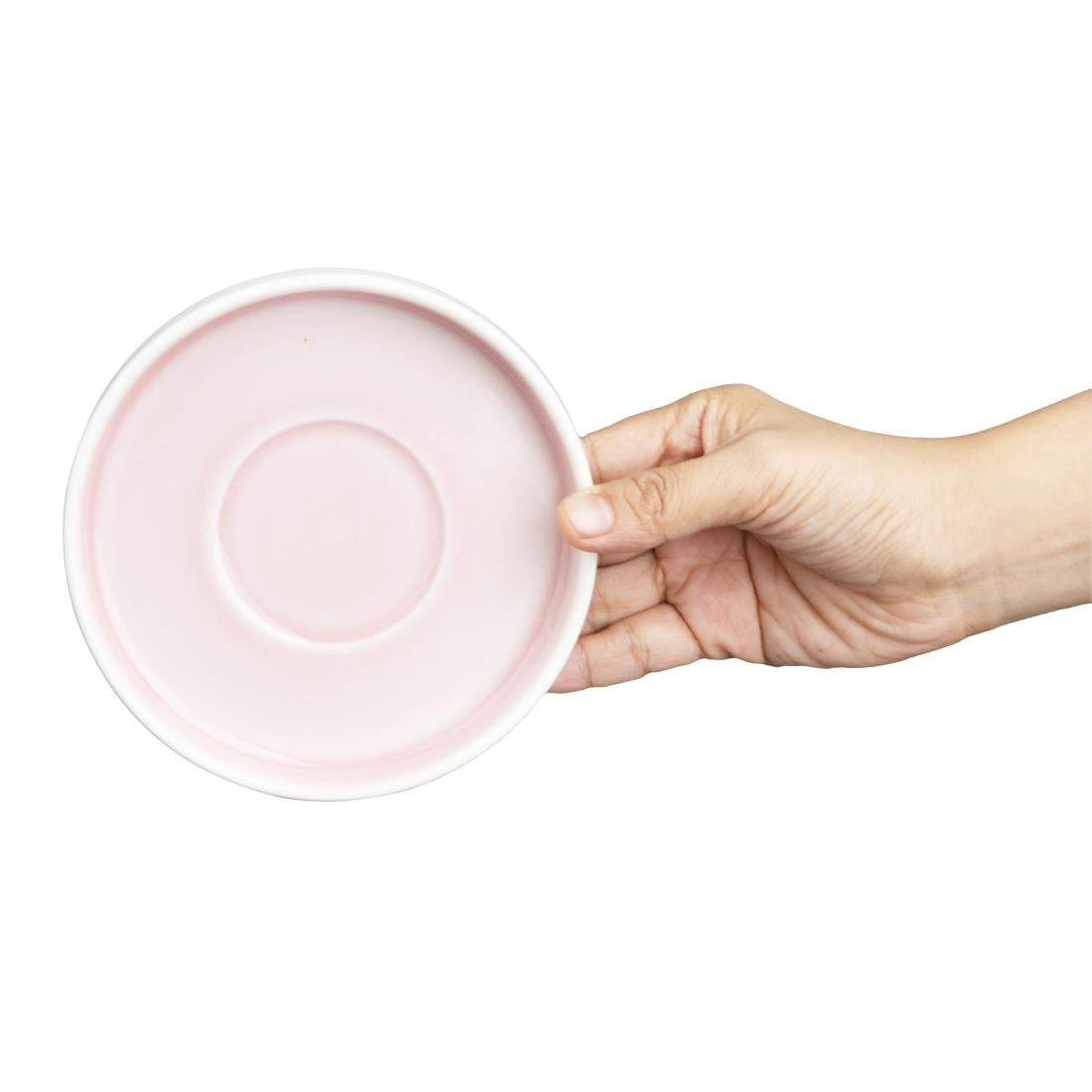 Olympia Fondant Saucers Pink 136mm (Pack of 6) - CU461 Olympia Designs Olympia   