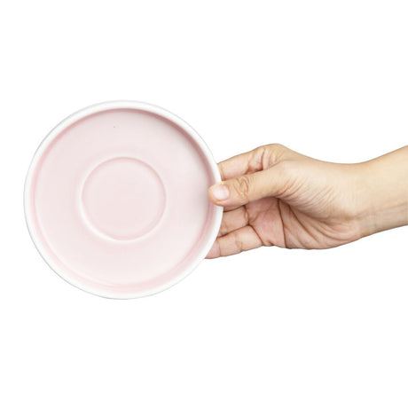Olympia Fondant Saucers Pink 136mm (Pack of 6) - CU461 Olympia Designs Olympia   