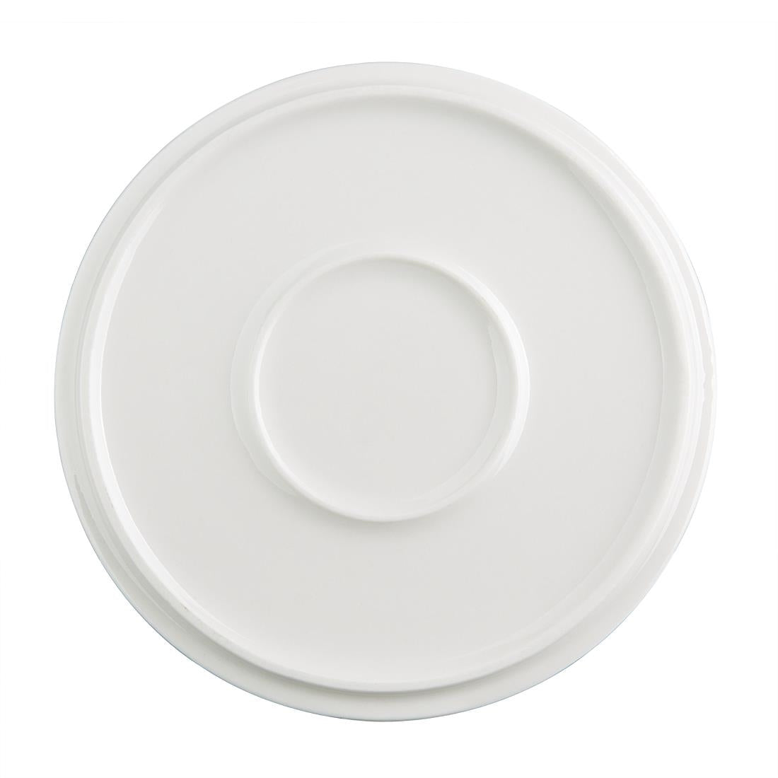 Olympia Fondant Saucers Pink 155mm (Pack of 6) - CU463 Olympia Designs Olympia   