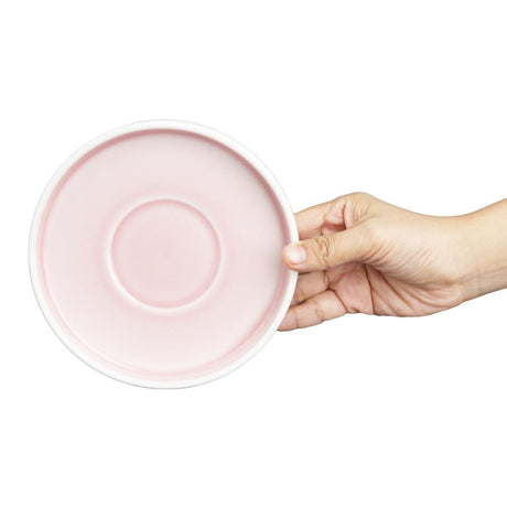 Olympia Fondant Saucers Pink 155mm (Pack of 6) - CU463 Olympia Designs Olympia   