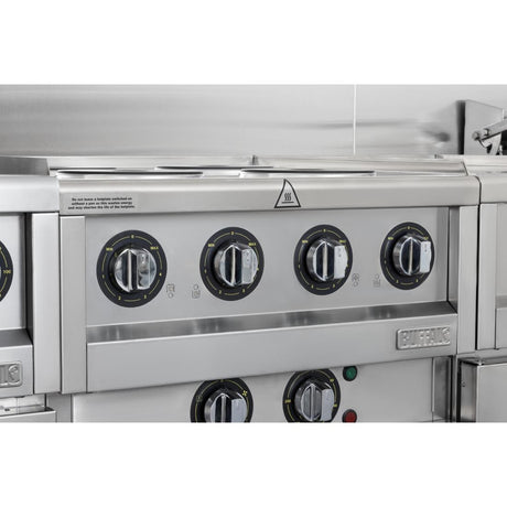 Buffalo 600 Series 4 Ring Electric Hob - CU471  Buffalo   