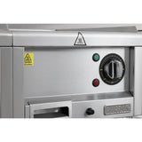 Buffalo 600 Series Ribbed Electric Griddle 400mm - CU474  Buffalo   