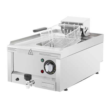 Buffalo 600 Series Single Tank Electric Fryer 8Ltr - CU476 Countertop Electric Fryers Buffalo