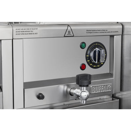 Buffalo 600 Series Single Tank Electric Fryer 8Ltr - CU476 Countertop Electric Fryers Buffalo