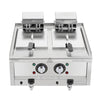 Buffalo 600 Series Twin Tank Electric Fryer 2 x 8Ltr - CU477 Countertop Electric Fryers Buffalo