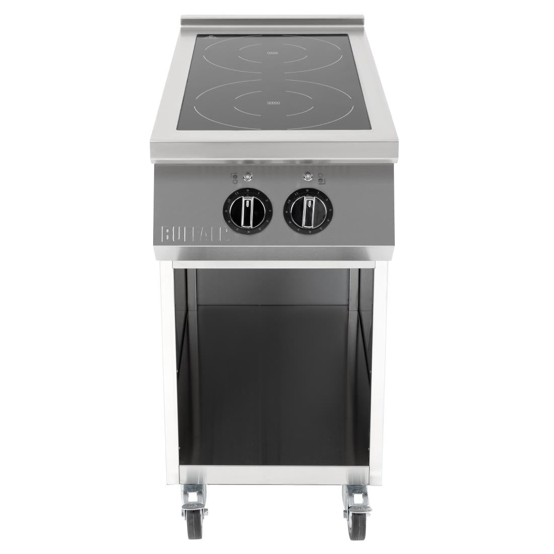 Buffalo Freestanding 2 Zone Induction Hob - CU487  Buffalo   