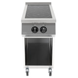 Buffalo Freestanding 2 Zone Induction Hob - CU487  Buffalo   