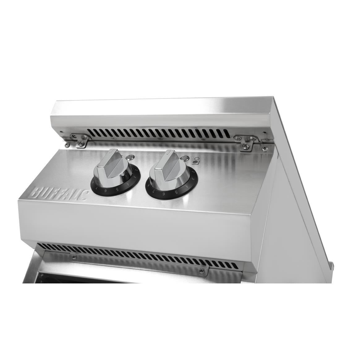 Buffalo Freestanding 2 Zone Induction Hob - CU487  Buffalo   
