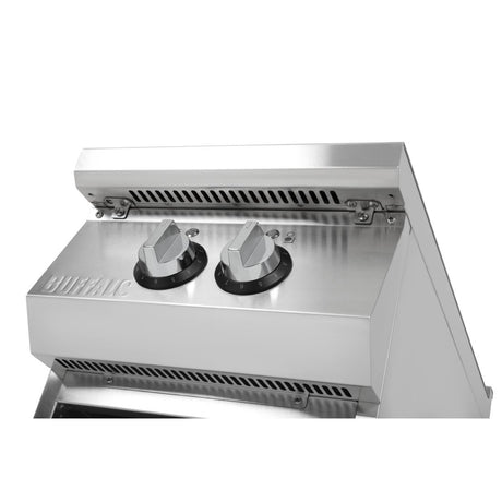 Buffalo Freestanding 2 Zone Induction Hob - CU487  Buffalo   