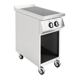 Buffalo Freestanding 2 Zone Induction Hob - CU487  Buffalo   