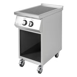 Buffalo Freestanding 2 Zone Induction Hob - CU487  Buffalo   