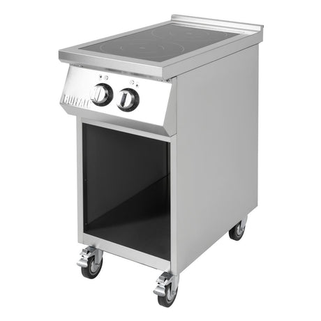 Buffalo Freestanding 2 Zone Induction Hob - CU487  Buffalo   