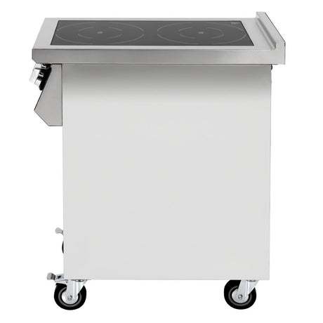 Buffalo Freestanding 2 Zone Induction Hob - CU487  Buffalo   