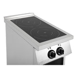 Buffalo Freestanding 2 Zone Induction Hob - CU487  Buffalo   