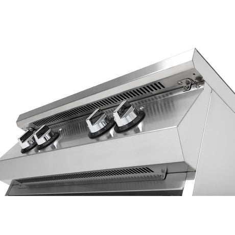 Buffalo Freestanding 4 Zone Induction Hob - CU488  Buffalo   