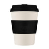 ecoffee cup Reusable Coffee Cup Black Nature Black/White 12oz - CU491  ecoffee cup   