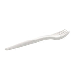 Sabert Recyclable Paper Cutlery Fork (Pack of 1000) - CU494 Disposable Cutlery Sabert   