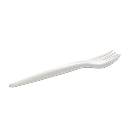 Sabert Recyclable Paper Cutlery Fork (Pack of 1000) - CU494 Disposable Cutlery Sabert   