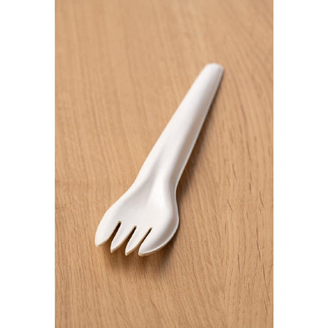 Sabert Recyclable Paper Cutlery Fork (Pack of 1000) - CU494 Disposable Cutlery Sabert   