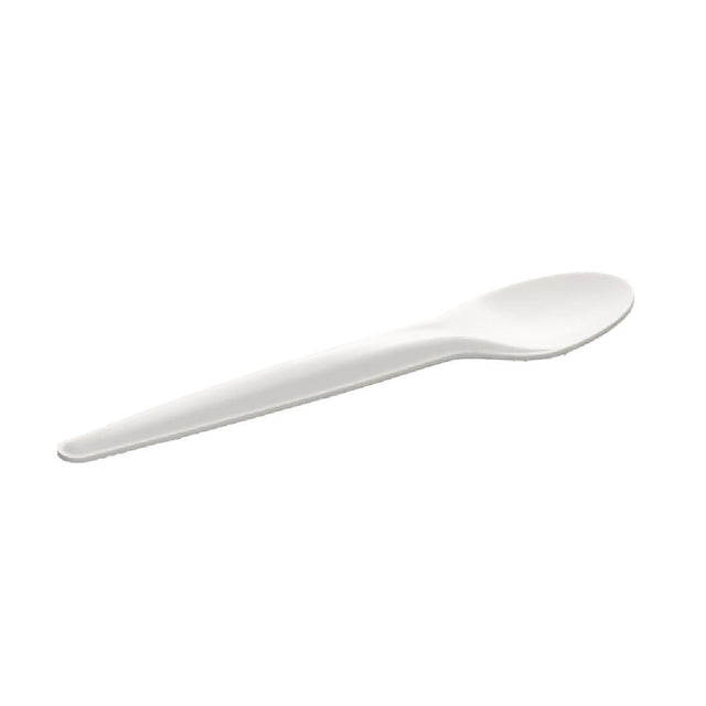 Sabert Recyclable Paper Cutlery Tea Spoon (Pack of 1000) - CU497 Disposable Cutlery Sabert   