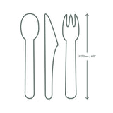 Vegware Compostable Paper Spoon (Pack 1000) - CU542 Disposable Cutlery Vegware   